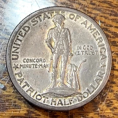 1925 Lexington Half Dollar Super Original Very Choice AU CHRC - Image 1 of 2