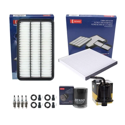 Kit de afinación Denso 4 bujías y 4 botas kit para Toyota Solara SE L4 2AZ-FE TRACCIÓN DELANTERA Foto 1 de 2