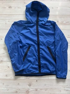 G-Star Raw Men Size S Strett Gymbag Nylon Jacket Hoodie Blue Lightweight - Picture 1 of 12