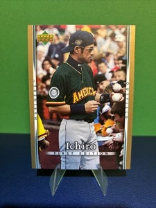 ICHIRO - SEATTLE MARINERS - 2007 UPPER DECK "FIRST EDITION" BASEBALL CARD #137 - Picture 1 of 2