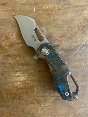 Custom MKM-Maniago Knife Makers Isonzo Knife M390 Shipwreck FX03-1CO NEW - Image 1 of 4