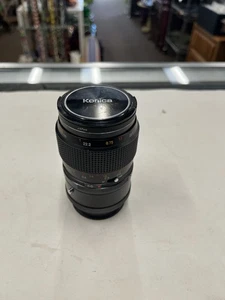 Konica Hexanon AR 55mm f/3.5 Macro Objektiv MF manueller Fokus mit Adapter - Bild 1 von 7