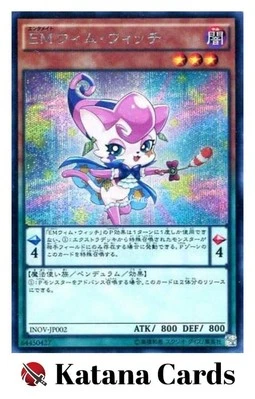 Yugioh Cards | Performapal Whim Witch Secret Rare | INOV-JP002 Japanese - Image 1 of 4