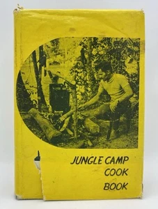 JUNGLE CAMP COOK BOOK - Summer Institute Of Linguistics 1976 HC w DJ VERY RARE - Picture 1 of 12