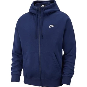 NUEVO Nike Sportswear Club Polar Cremallera Completa Sudadera con Capucha Azul Para Hombre Talla Pequeña BV2645-410 - Imagen 1 de 9