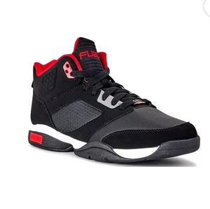 Fubu Heritage Men's Basketball High Top Tennis Shoes Sneakers Color Black New - Picture 1 of 7