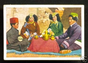 Tibet Christian Family Costume Leh Jammu Kashmir India 30s - Picture 1 of 1