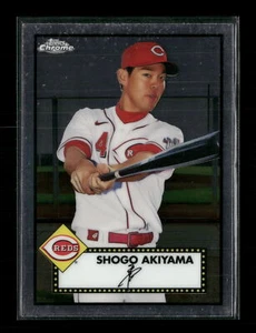 2021 Topps Chrome Platinum Anniversary #318 Shogo Akiyama - Picture 1 of 2