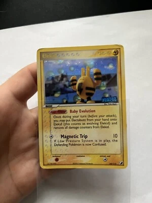Elekid 23/115 LP Holo VHTF Sweet Print Line Error Ex Unseen Forces Pokémon Card! - Image 1 of 4
