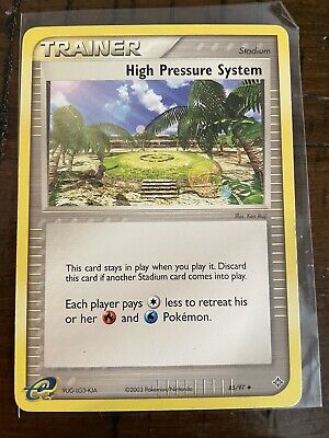 High Pressure System 85/97 EX Dragon Vintage 2003 Nintendo Pokemon Card LP