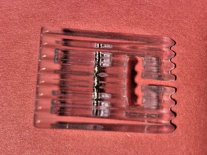 7 Groove Pintuck Plastic Foot For NELCO Sewing Machine Snap-On Models - Picture 1 of 5