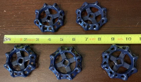 💥New (15) Pcs2.5 (3/8 ID) Valve Handle Water Spigot Farmhouse Industrial 💥 Cover