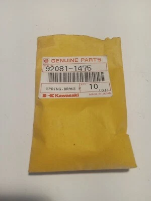 3 OEM K92081-1475 Kawasaki motocicleta 1986 G1 1987 G2 KX80 resorte de pedal de freno Foto 1 de 2