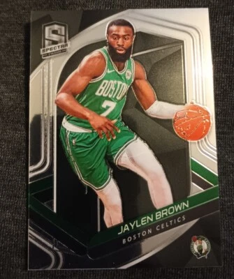 2019-20 JAYLEN BROWN PANINI SPECTRA #55 BASE CARD BOSTON CELTICS BEARS - Image 1 of 2