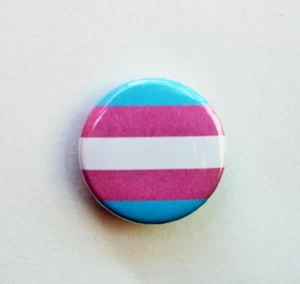 Trans Pride Button, trans pride button Pin CSD pride LGBTQ - Bild 1 von 1