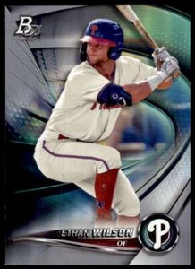 2022 Bowman Platinum Top Prospects #TOP-10 Ethan Wilson NM-MT Phillies ID:49191