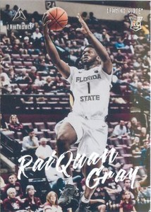 RaiQuan Gray RC 2021 Chronicles Draft Picks Luminance Rookie Card #100 Florida