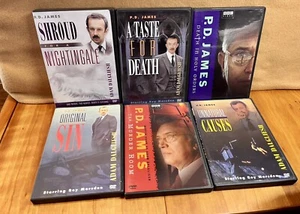 P.D. James -Six (6) Different Mysteries on 8 DVDs - Imagen 1 de 2