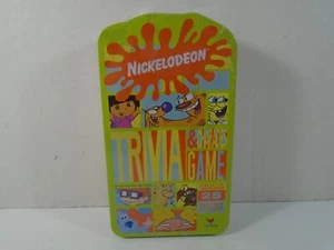 2004 CARDINAL INDUSTRIES--NICKELODEON TRIVIA GAME AND CHARADES (NEW) - Picture 1 of 4