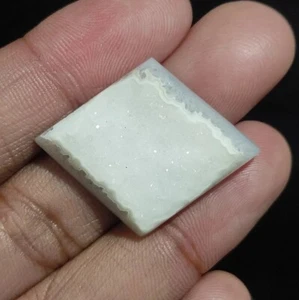 Piedra preciosa ética suelta de ágata natural de Madagascar de 44,00 quilates 23X23X8 mm - Imagen 1 de 6
