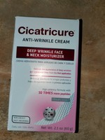 cicatricure deep wrinkle face and neck moisturizer