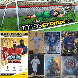 TOPPS MATCH ATTAX CHAMPIONS LEAGUE 2024/25 ALL 100 CLUB, BLACK EDGE, GOLD EDGE.. - Imagen 1 de 232
