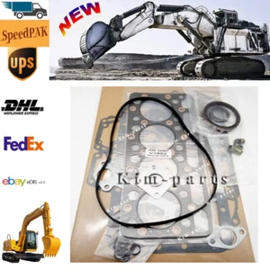 All New Full Gasket Set Overhaul Gasket Kit Fit For Kubota Tractor V1902 Engine - Picture 1 of 9