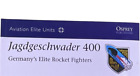 WW2 German Luftwaffe Jagdgeschwader 400 Rocket Fighters Osprey SC Reference Book