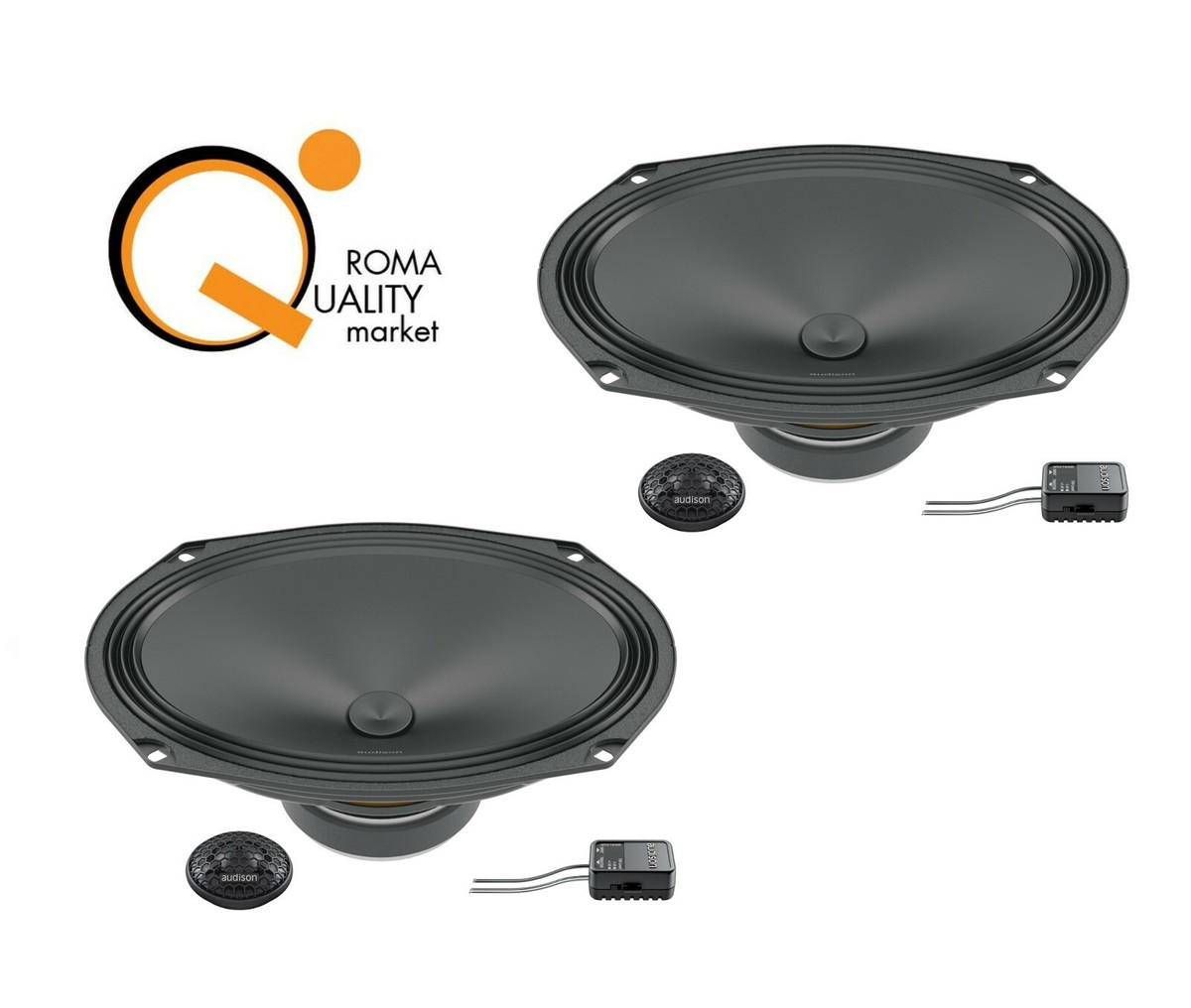 Altoparlante Auto 10 Cm 80W + Tweeter - 4 Pollici 100W - Per Portiere O Pannelli - Nero E Verde - Potenza Elevata - Foto 3