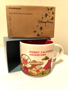 Starbucks You Are Here Tasse Disney California Adventure 14 oz Becher NEU Neu im Karton - Bild 1 von 5