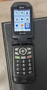 Kyocera DuraXE Epic 4G LTE Rugged Flip Phone Locked To AT&T - NO CAMERA (E4830) - Picture 1 of 3