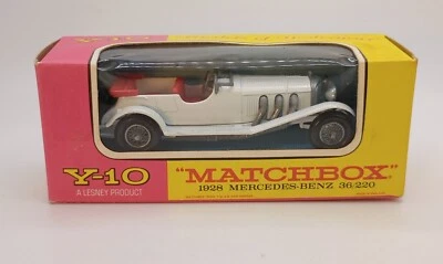 VTG. 1963 Matchbox Models Of Yesteryear Y-10 1928 Mercedes Benz 36/220 1:52... - Image 1 of 4