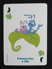 A Bug's Life Single Playing Card Princess Dot & Flik Jack Leaves