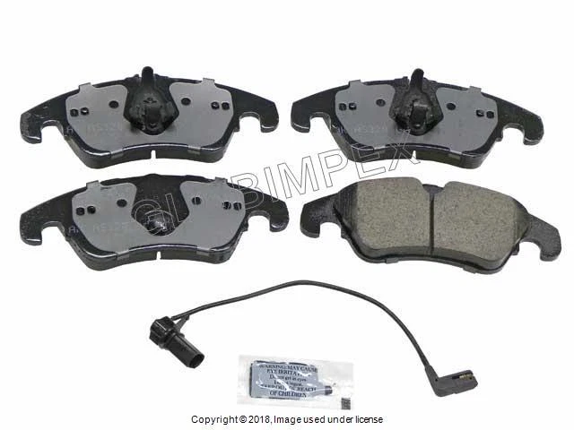 Juego Pastillas Freno AUDI A4 A5 QUATTRO ALLROAD S4 (2008-2016) DELANTERAS AKEBONO EURO  Foto 1 de 1