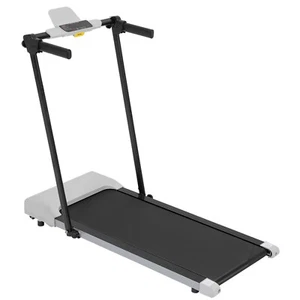 2 in 1 Compact Folding Electric Treadmill 15 Programs Walking Pad with Handle - Picture 1 of 9