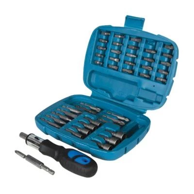 COFFRET EMBOUTS DE VISSAGE DOUILLES TOURNEVIS ET PORTE EMBOUT MAGNETIQUE 45 PCS - Photo 1/3