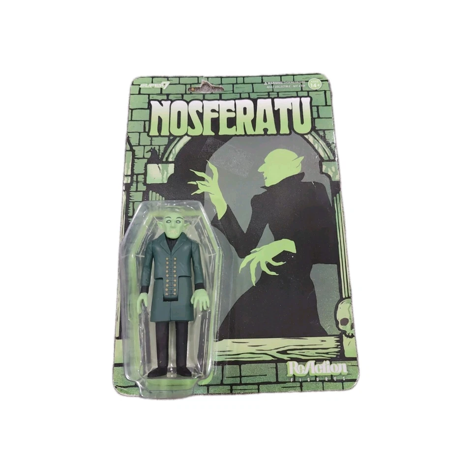 SUPER7 ReAction NOSFERATU A SYMPHONY OF HORROR 3.75'' ACTION FIGURE MOSC