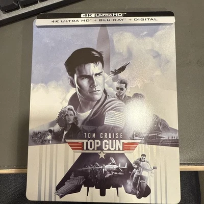 Top Gun [ Limited Edition STEELBOOK ] (4K Ultra HD + Blu-ray) Tom Cruise, Val K - Image 1 of 4