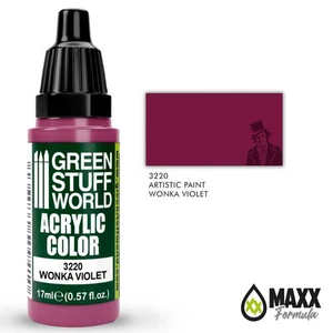 Green Stuff World Acrylic Color Paint - WONKA VIOLET 17ml - Picture 1 of 2