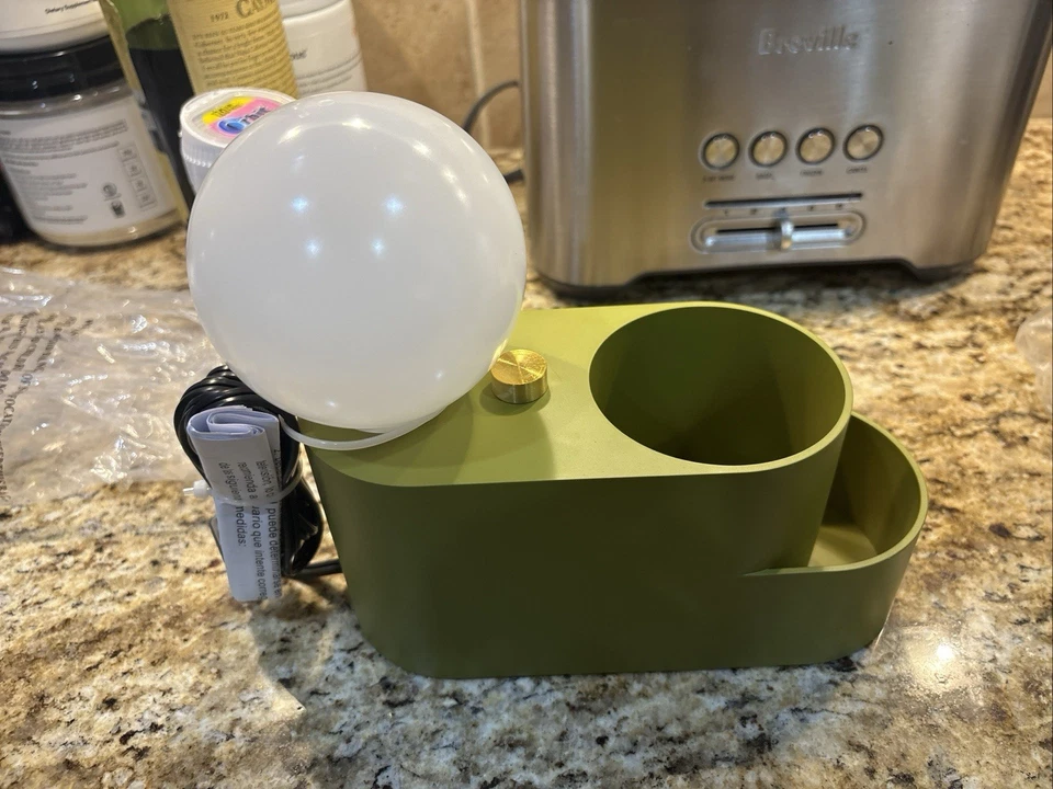 Lámpara de mesa organizadora verde tacto luz globo novedad - elementos esenciales para la habitación Foto 1 de 1