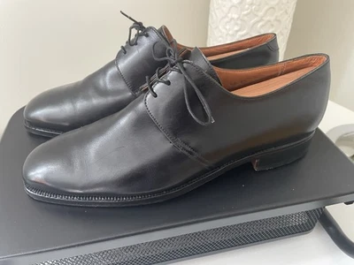 Мужские кожаные туфли Polo Ralph Lauren размер 8,5 сделано в Англии - Изображение 1 из 4