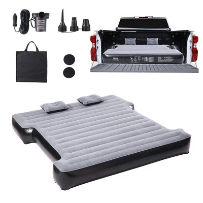 5.5-5.8' Truck Short Bed Air Mattress Inflatable Airbed W/ Pump For Ford/Dodge Foto 1 de 4