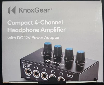 Knox Gear Compact 4-Channel Amplifier - KN-HPA4 - Image 1 of 4