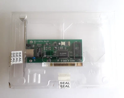 D-Link DFE-530TX+ 10/100 Fast Ethernet PCI Network Interface Seal No Box - Image 1 of 3
