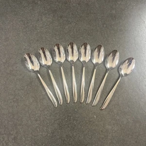 "8 cucharaditas de acero inoxidable Oneida Twin Star 6 1/8""" - Imagen 1 de 11