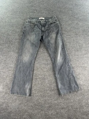 Levis 527 Jeans Mens 33x32 Blue Denim Boot Cut Western Rancher Cowboy Grunge - Image 1 of 4