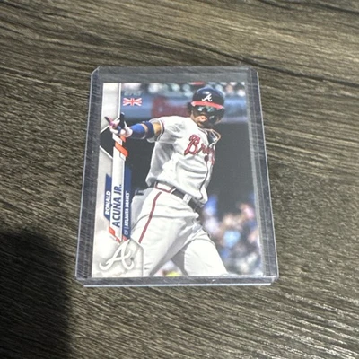 2020 Topps UK Edition - Ronald Acuña Jr. #180 - Image 1 of 2