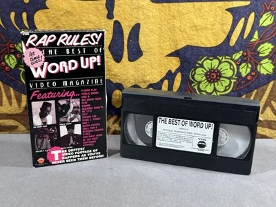 The Best of Word Up! Video Magazine - VHS - Rap Rules! Hip Hop Video Classics! - Image 1 of 4