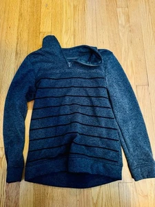 Sonoma Half Zip Pullover Sweater Boys Size L 14/16 Gray - Picture 1 of 3