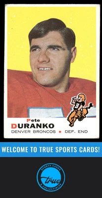 1969 Topps #182 Pete Duranko - Image 1 of 2